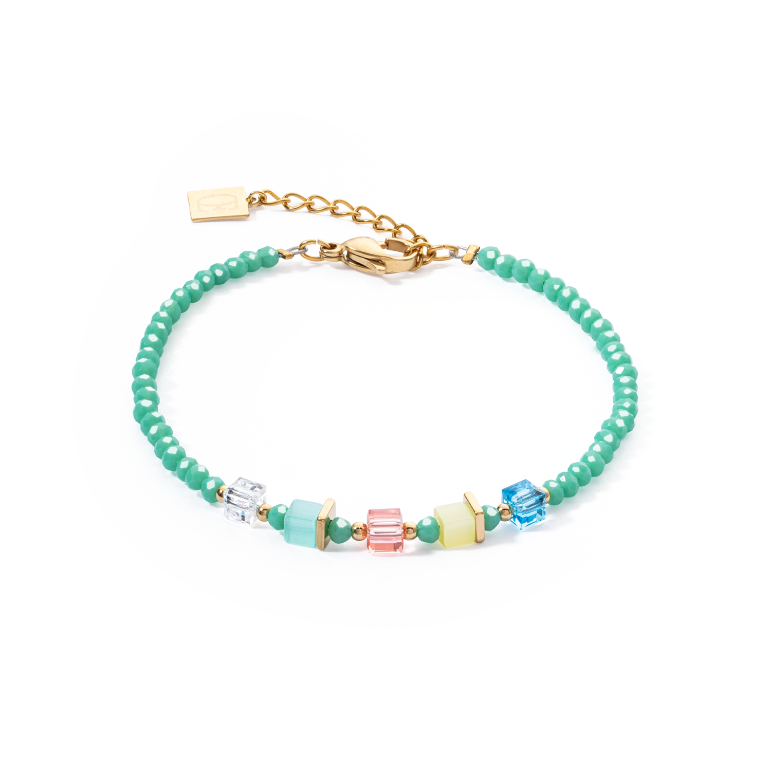 Bracelet Joyful Colours vert-multicolore