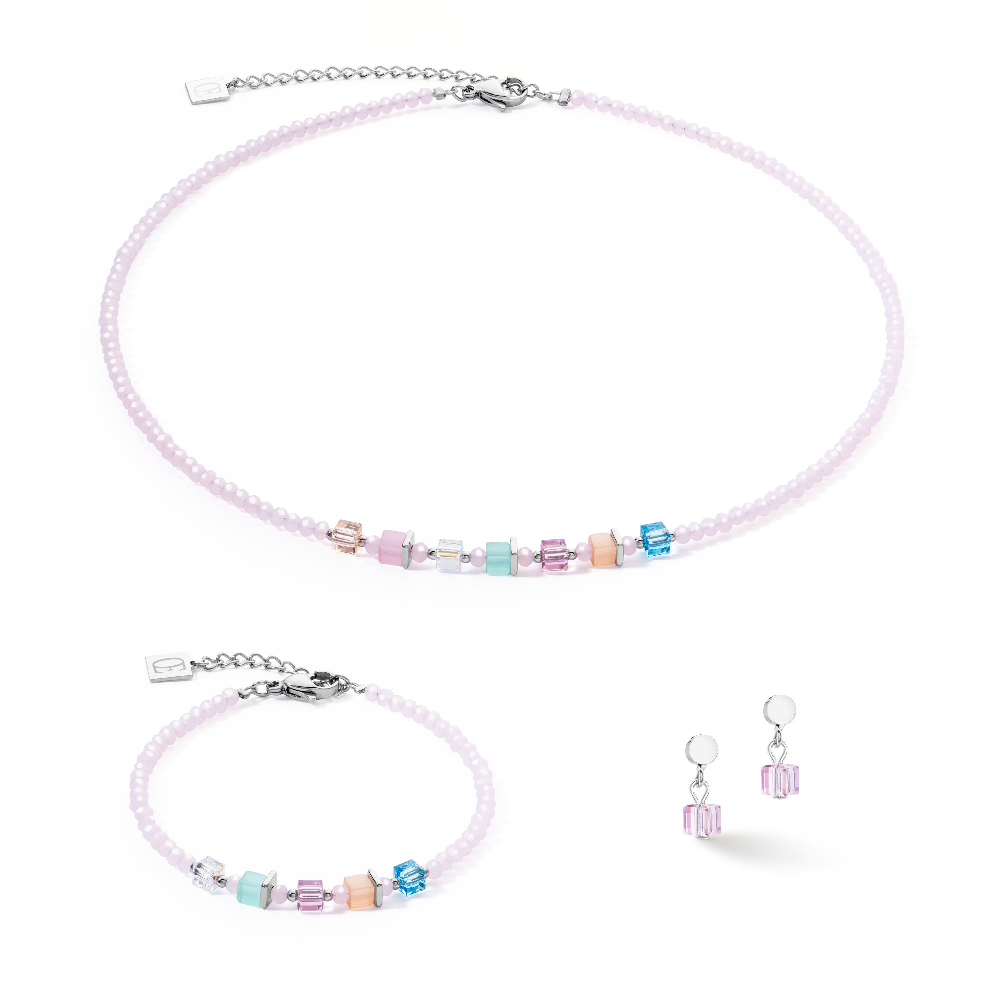 Bracelet Joyful Colours rose multicolore
