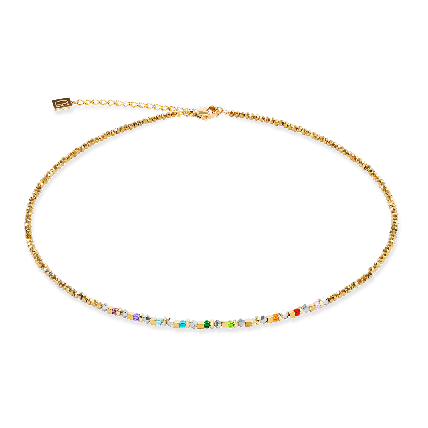 Collier Golden Whisper Rainbow