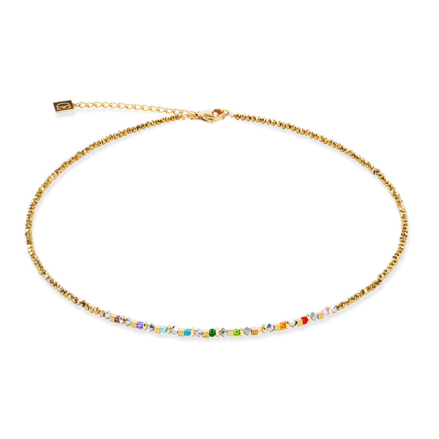 Collier Golden Whisper Rainbow