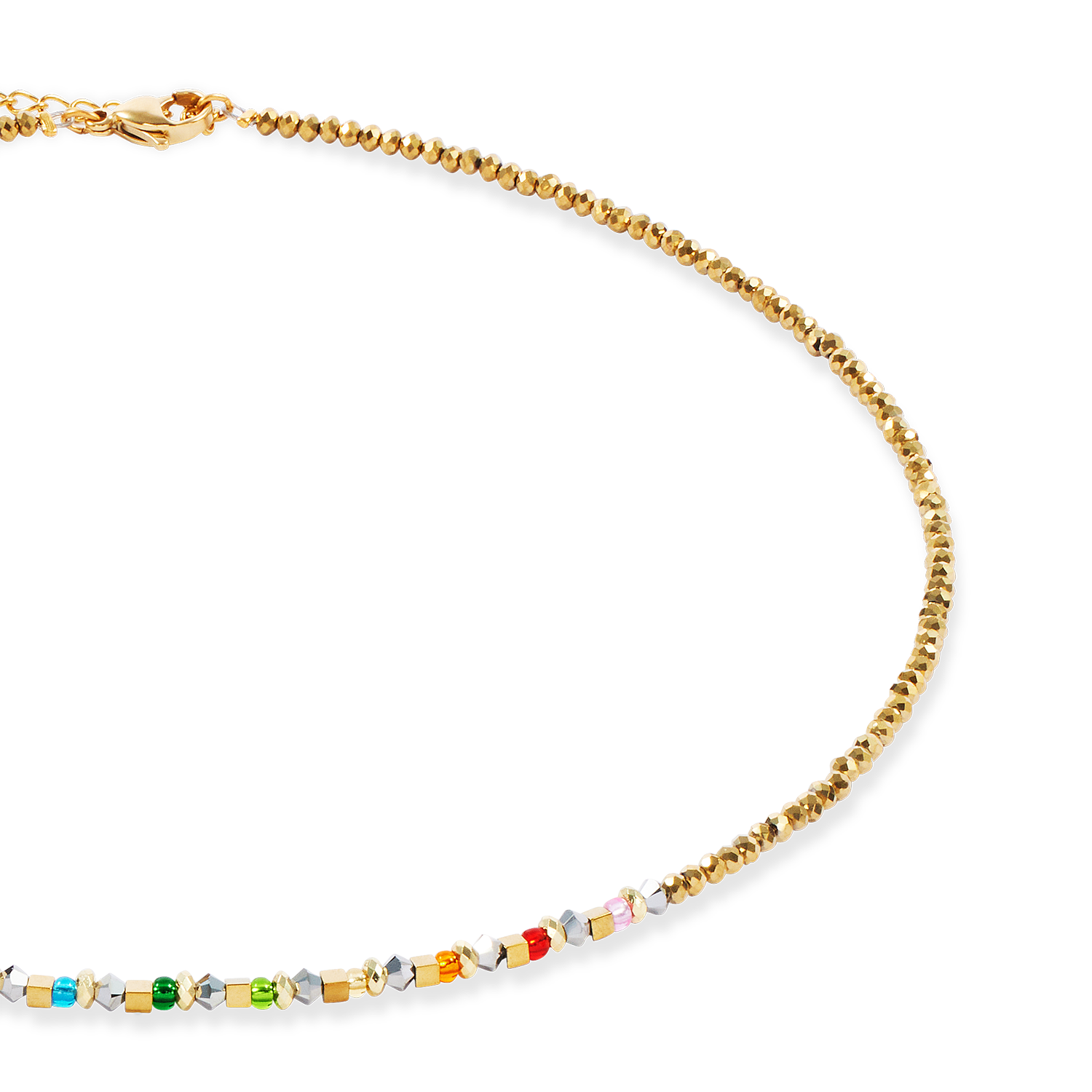 Collier Golden Whisper Rainbow