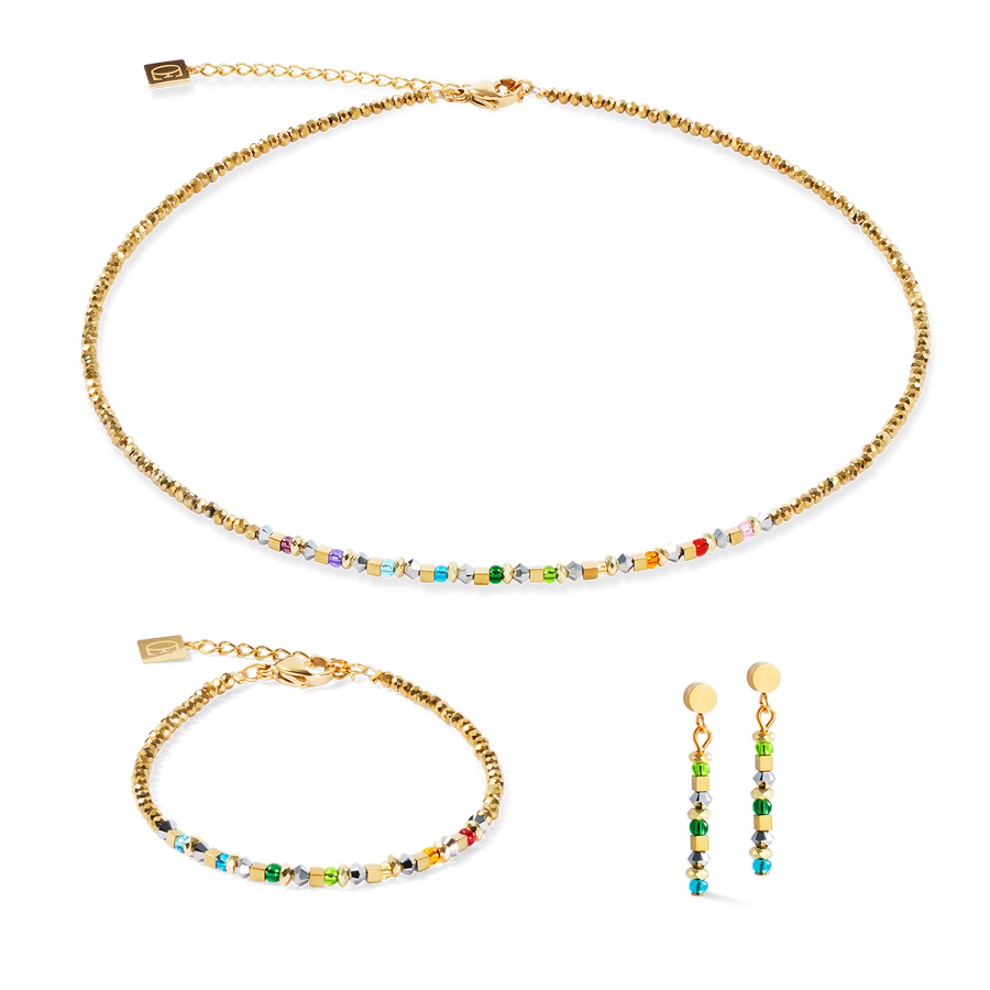 Collier Golden Whisper Rainbow