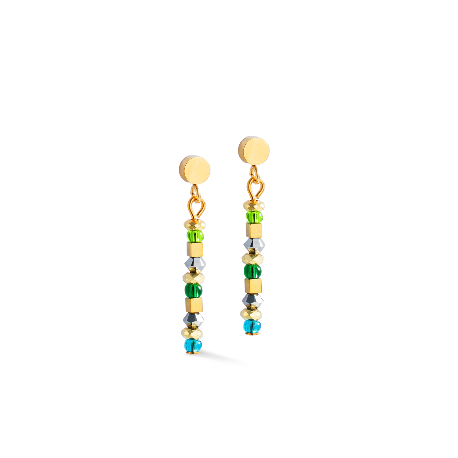 Boucles d'oreilles Golden Whisper Rainbow