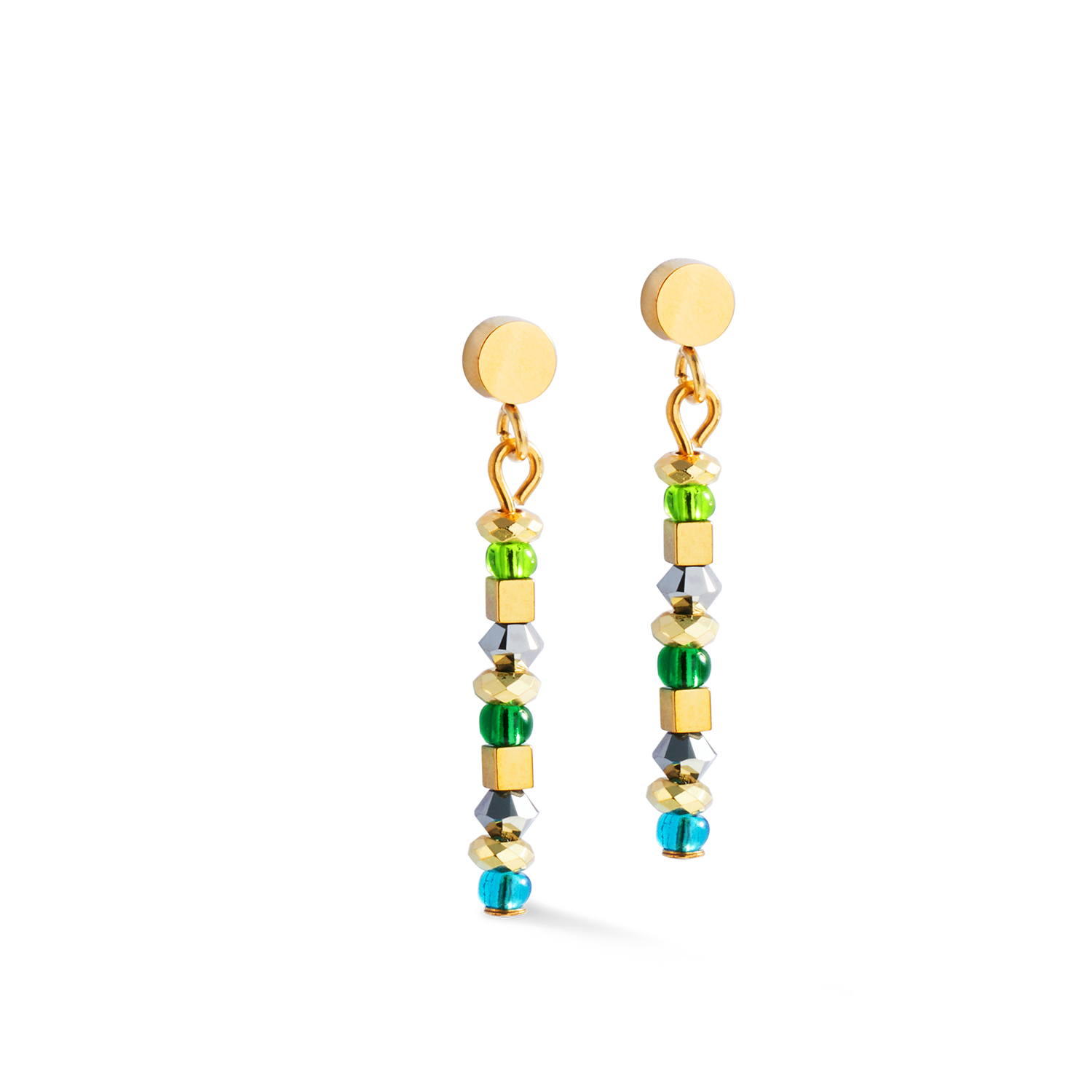 Boucles d'oreilles Golden Whisper Rainbow