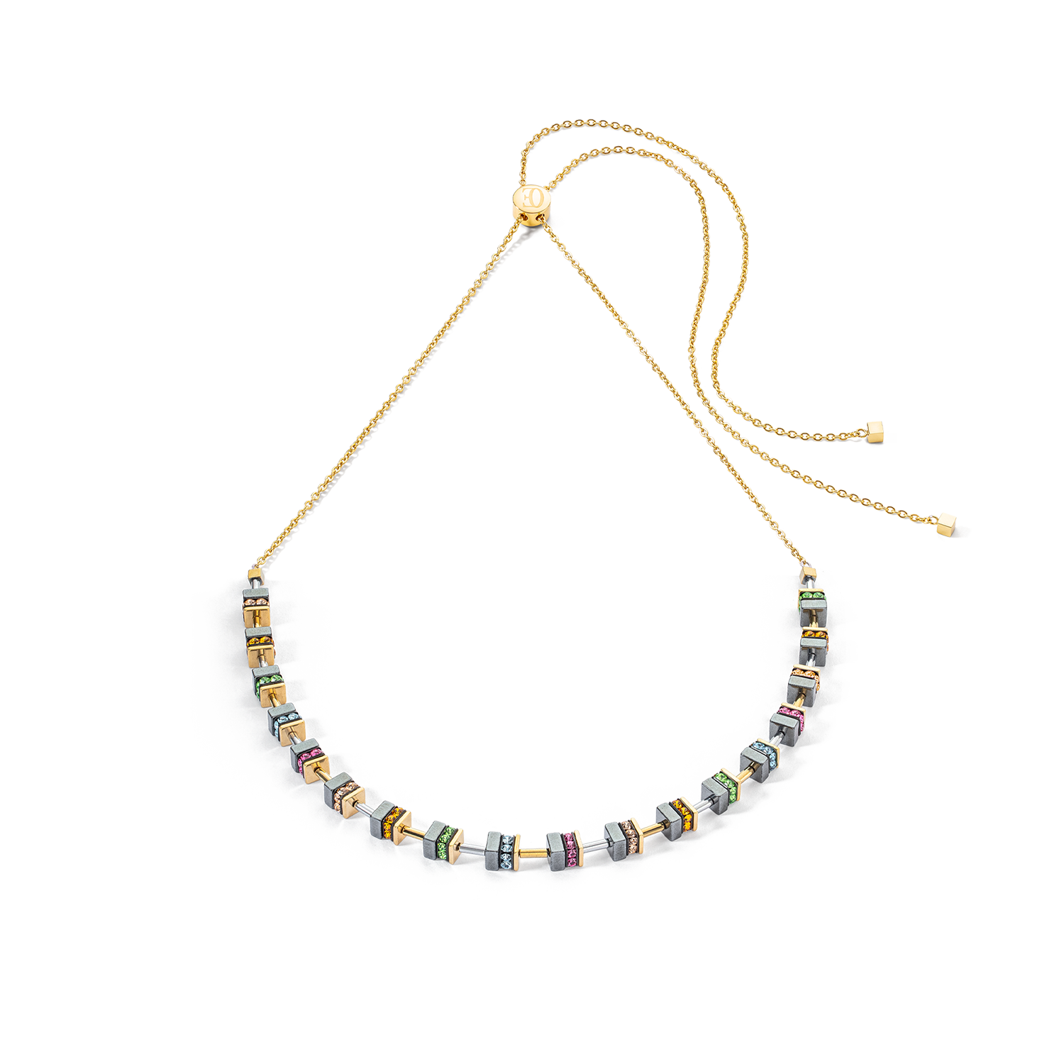 Collier Sparkling Classic Chain or multicolore