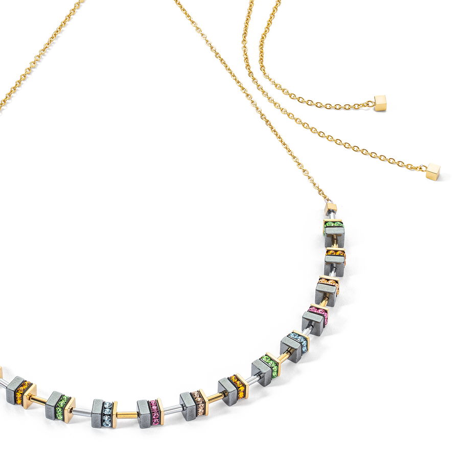 Collier Sparkling Classic Chain or multicolore