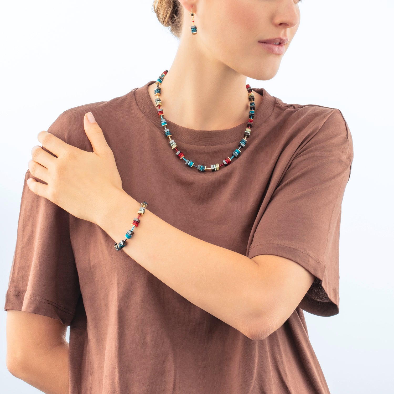 Collier Sparkling Classic Elements or-énergie
