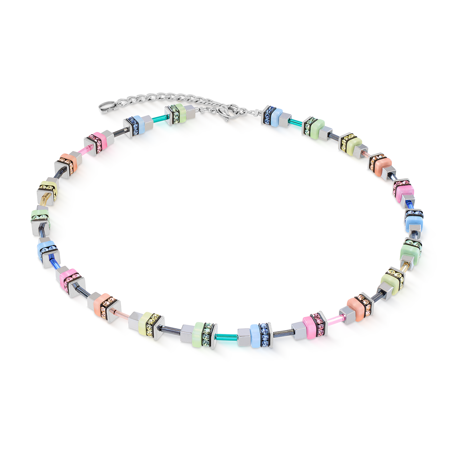 Collier Fresh Sorbet Cube multicolore