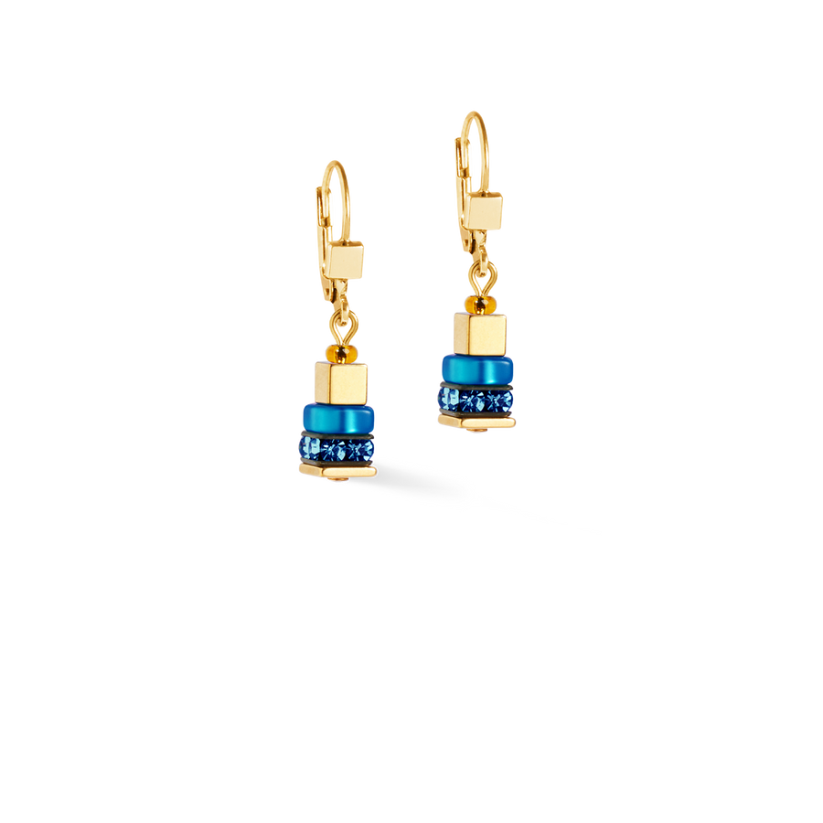 Boucles d'oreilles Autumn Glow Cube multicolore