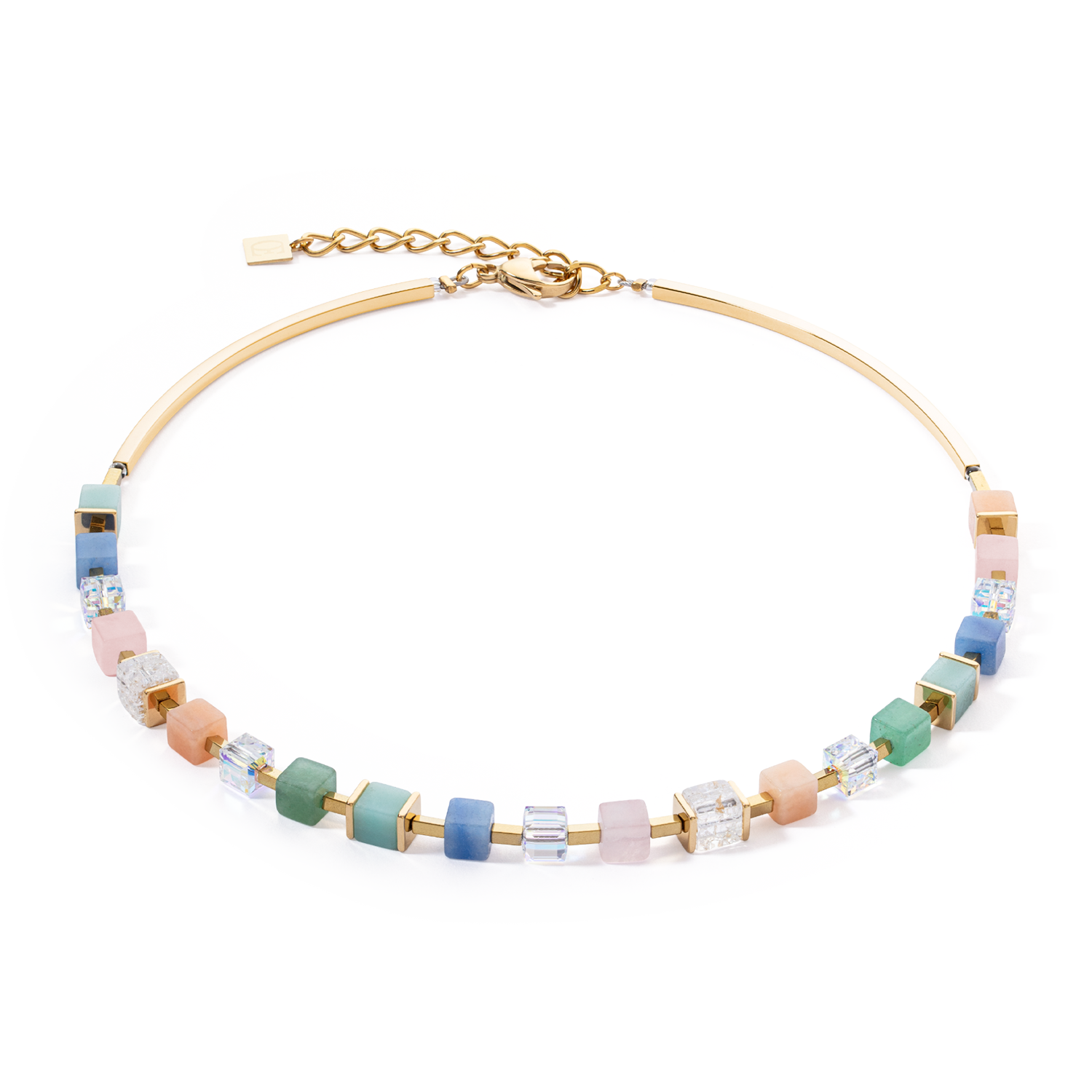 Collier Precious Classic Cubes multicolore-gentle
