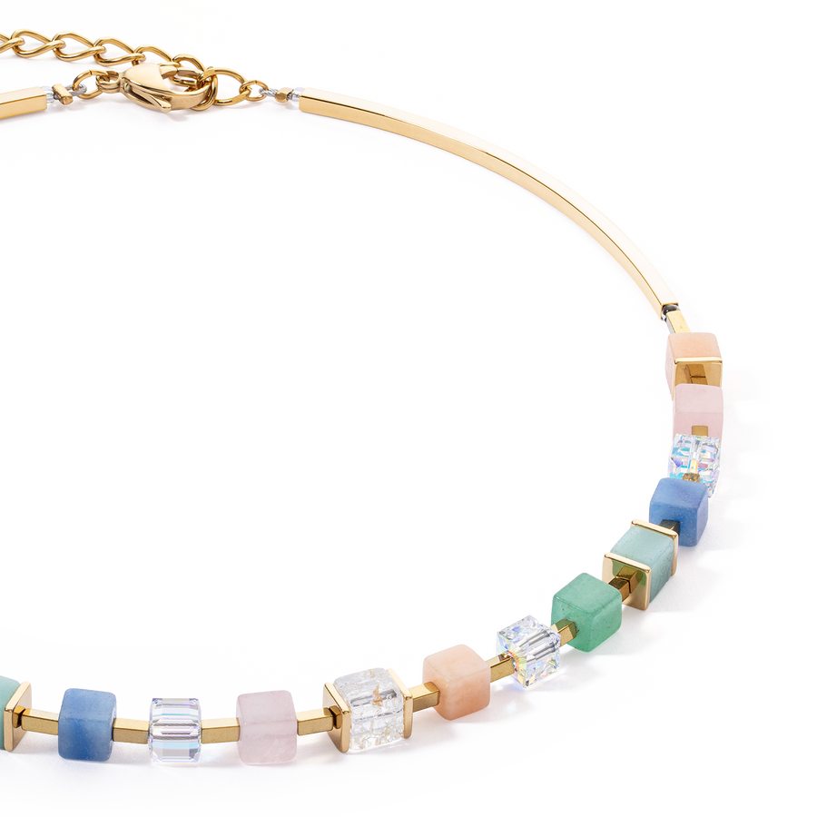 Collier Precious Classic Cubes multicolore-gentle