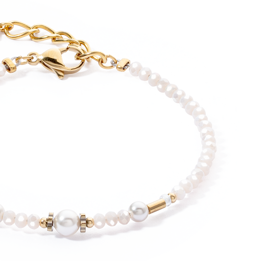 Bracelet Little Twinkle Pearl Mix blanc