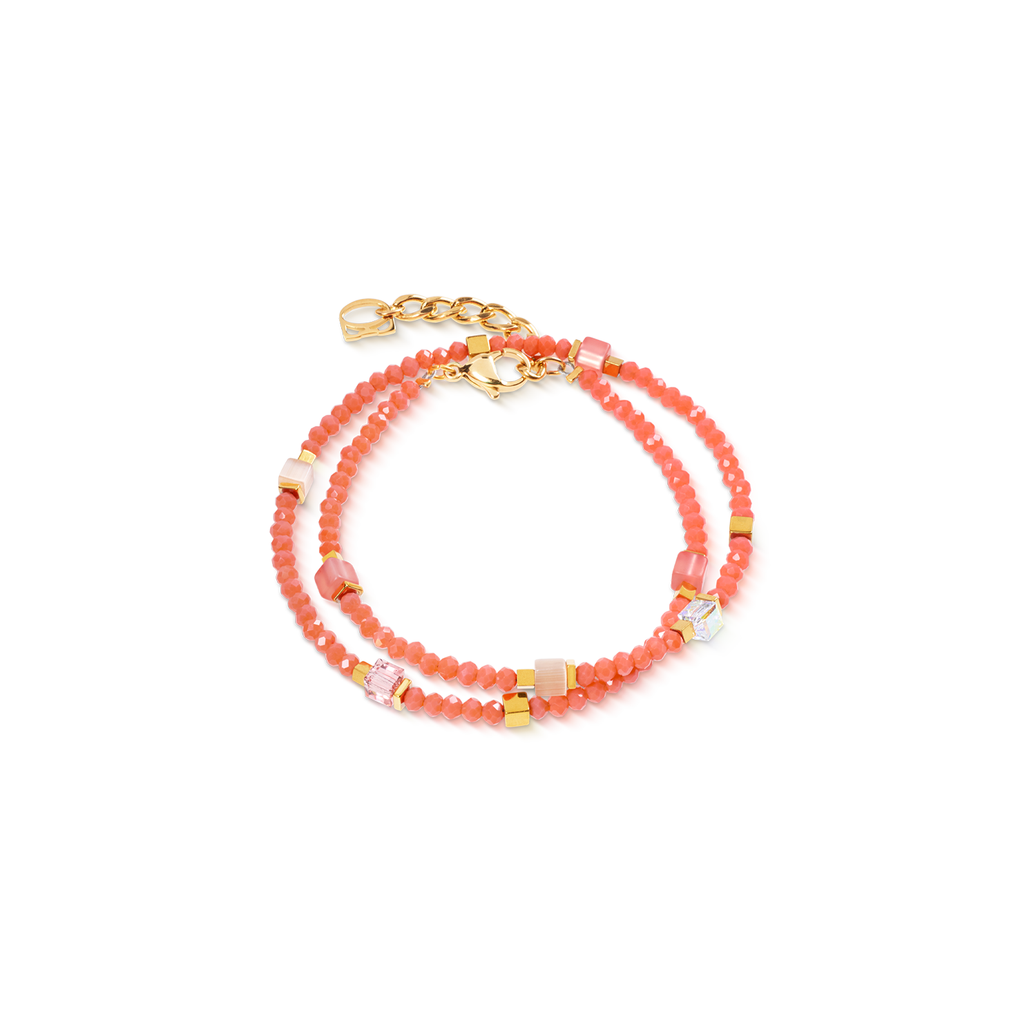 Joyful Colours Flex Bracelet or-orange