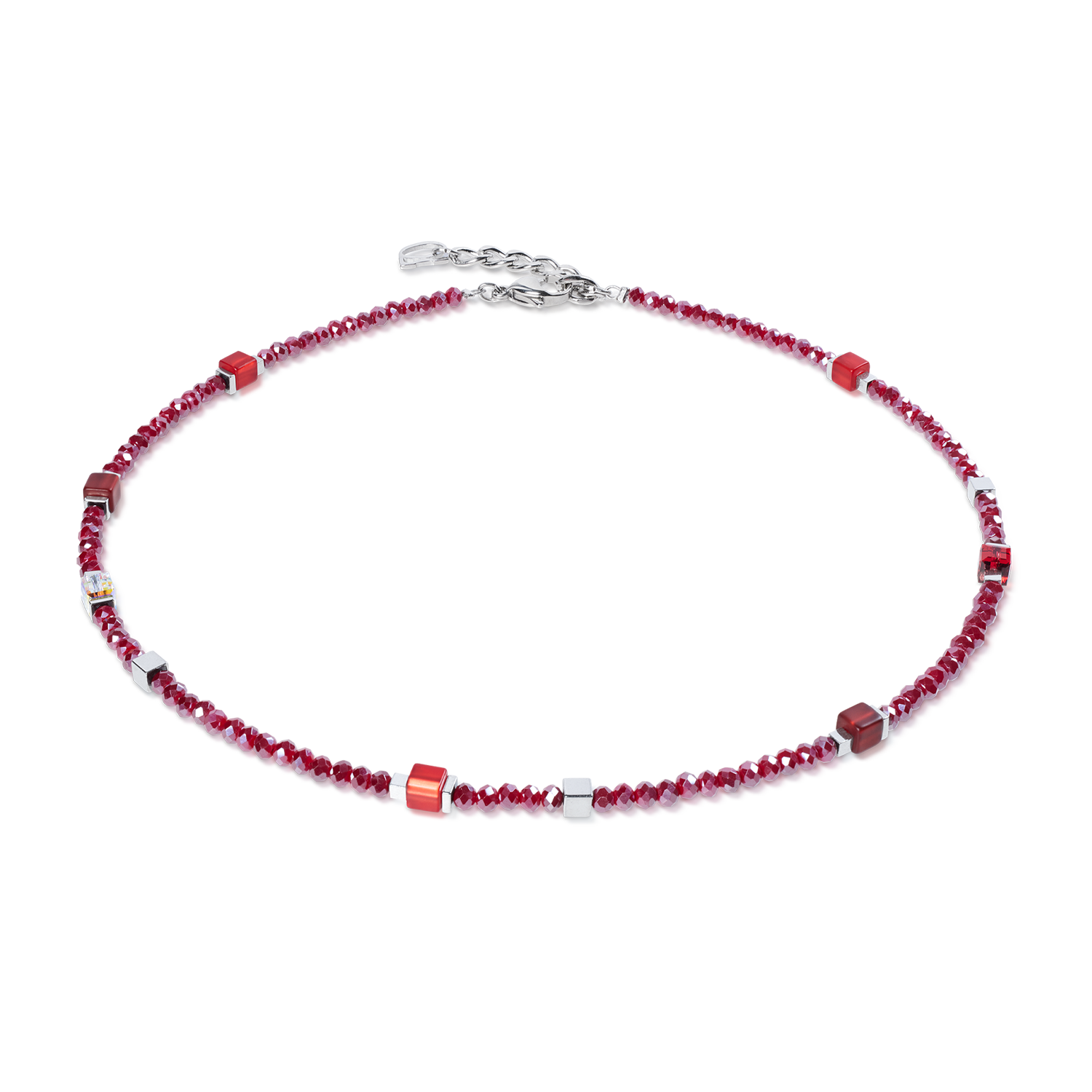 Joyful Colours Flex Bracelet argent-rouge