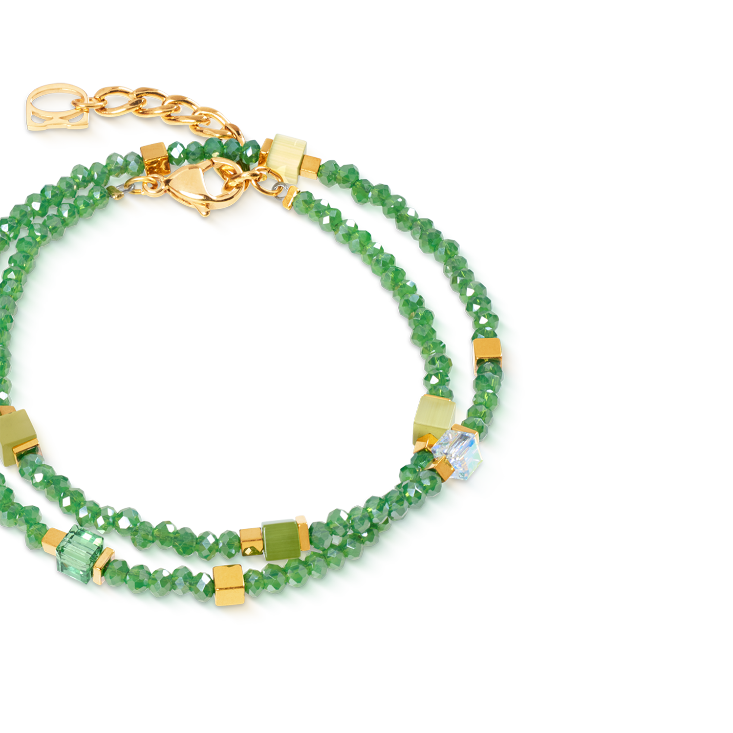 Joyful Colours Flex Bracelet or-vert