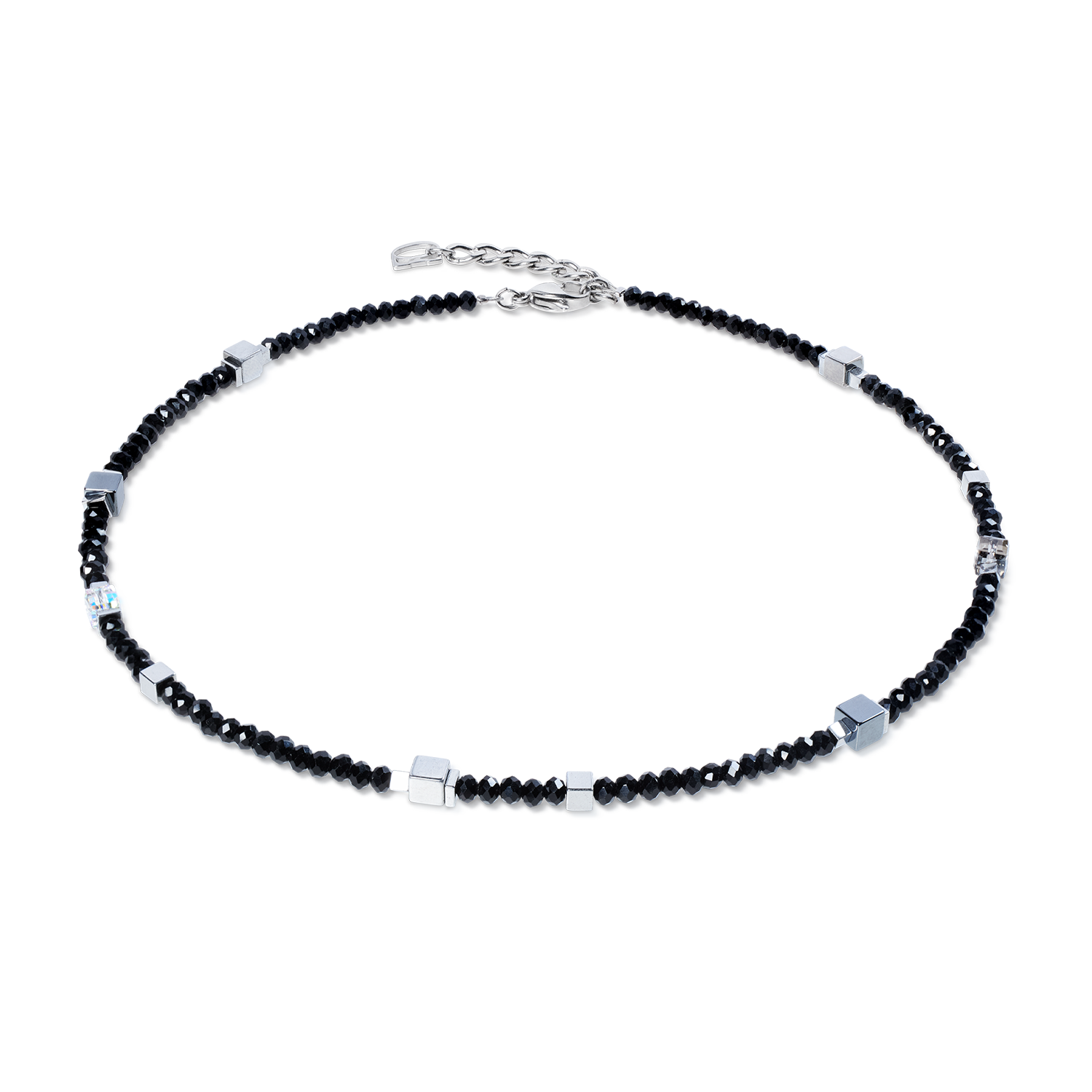 Joyful Colours Flex bracelet argent-noir
