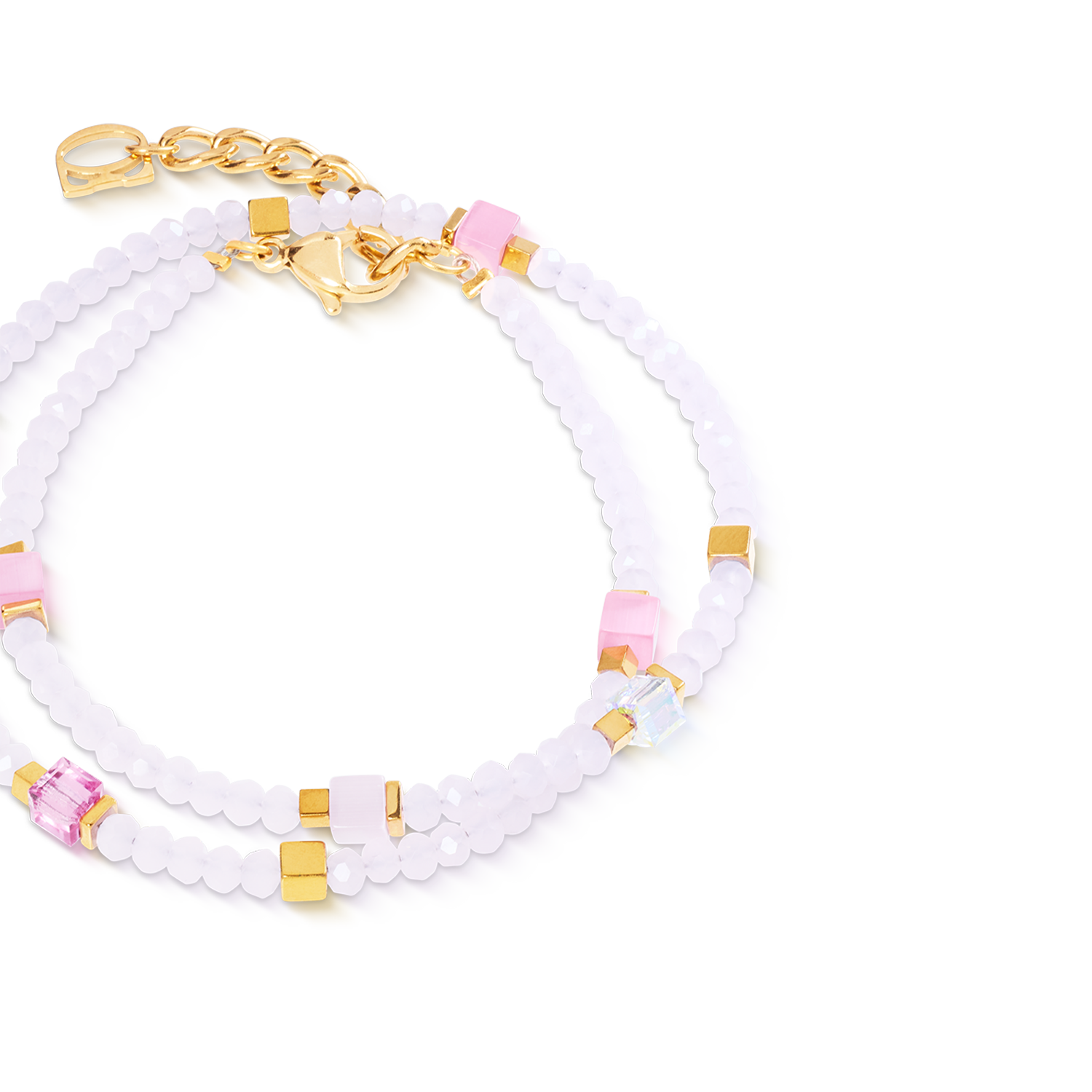 Joyful Colours Flex bracelet or-rose