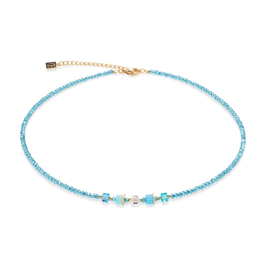 Joyful Colours Update Collier or-turquoise