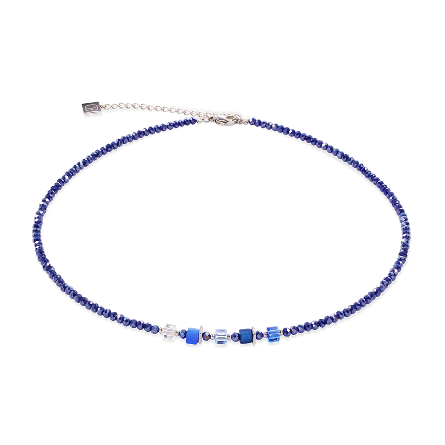 Joyful Colours Update Collier argent-bleu