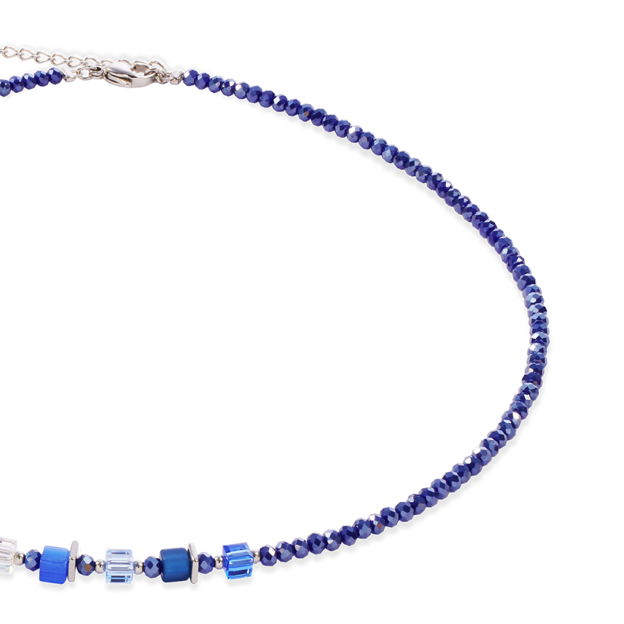 Joyful Colours Update Collier argent-bleu