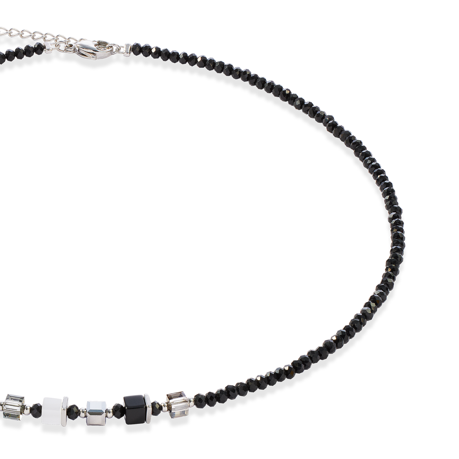 Joyful Colours Update Collier argent-noir