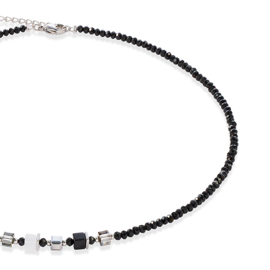 Joyful Colours Update Collier argent-noir