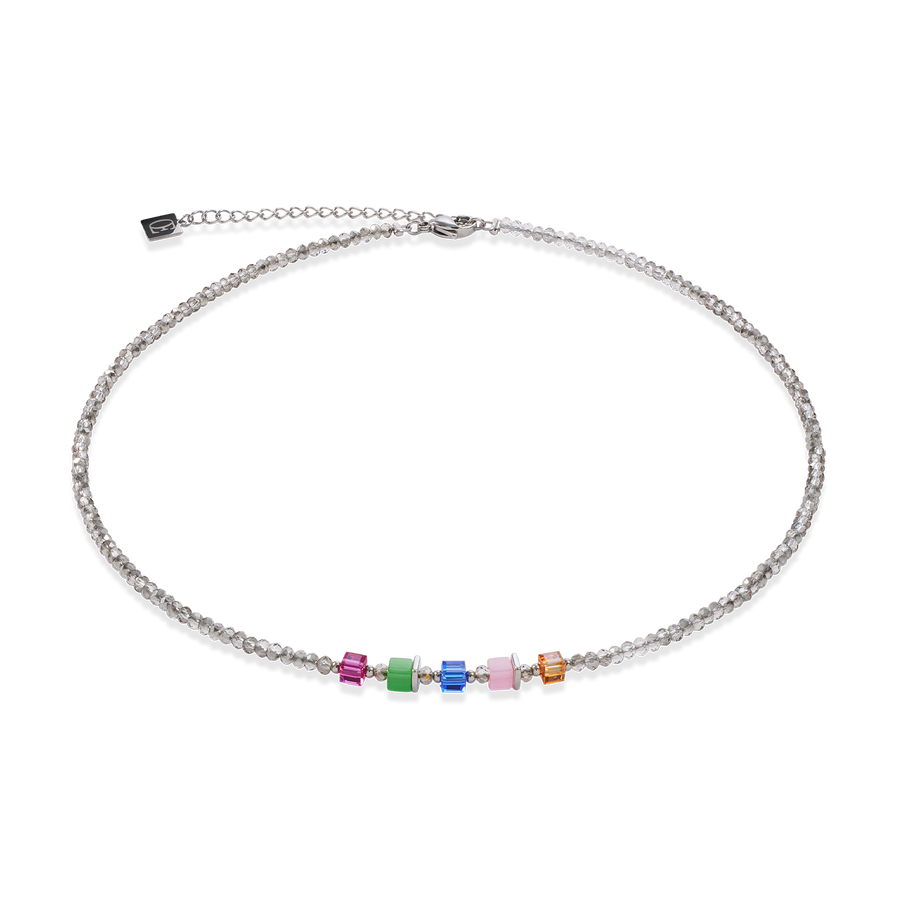 Joyful Colours Update Collier argent-multicolore