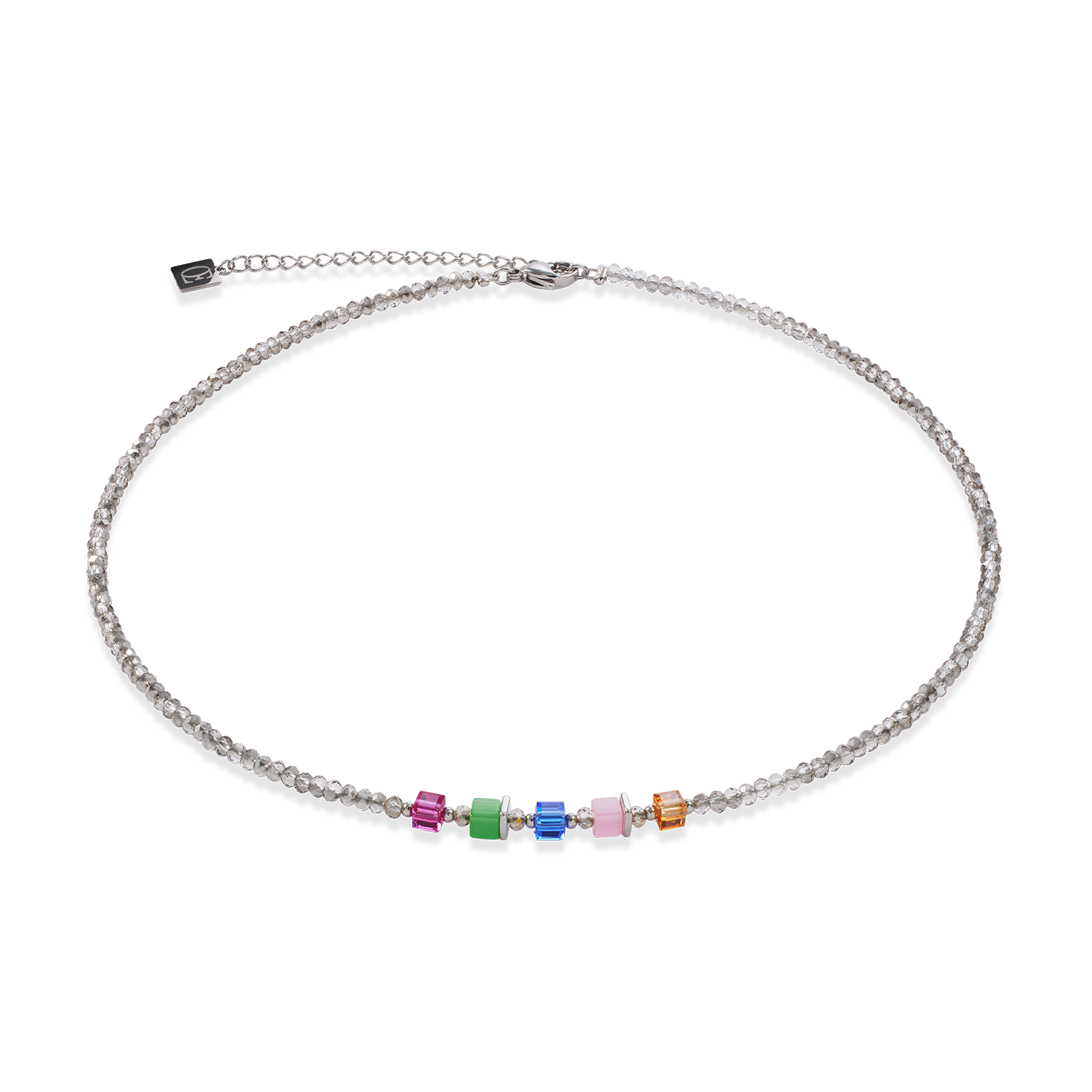 Joyful Colours Update Collier argent-multicolore