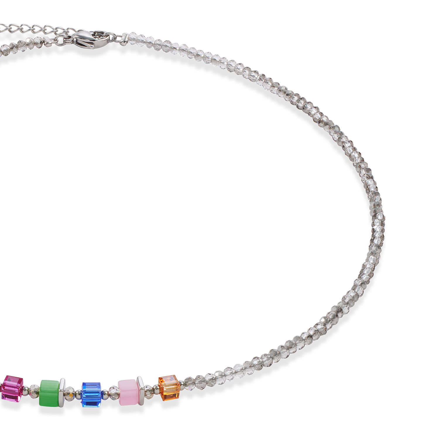 Joyful Colours Update Collier argent-multicolore