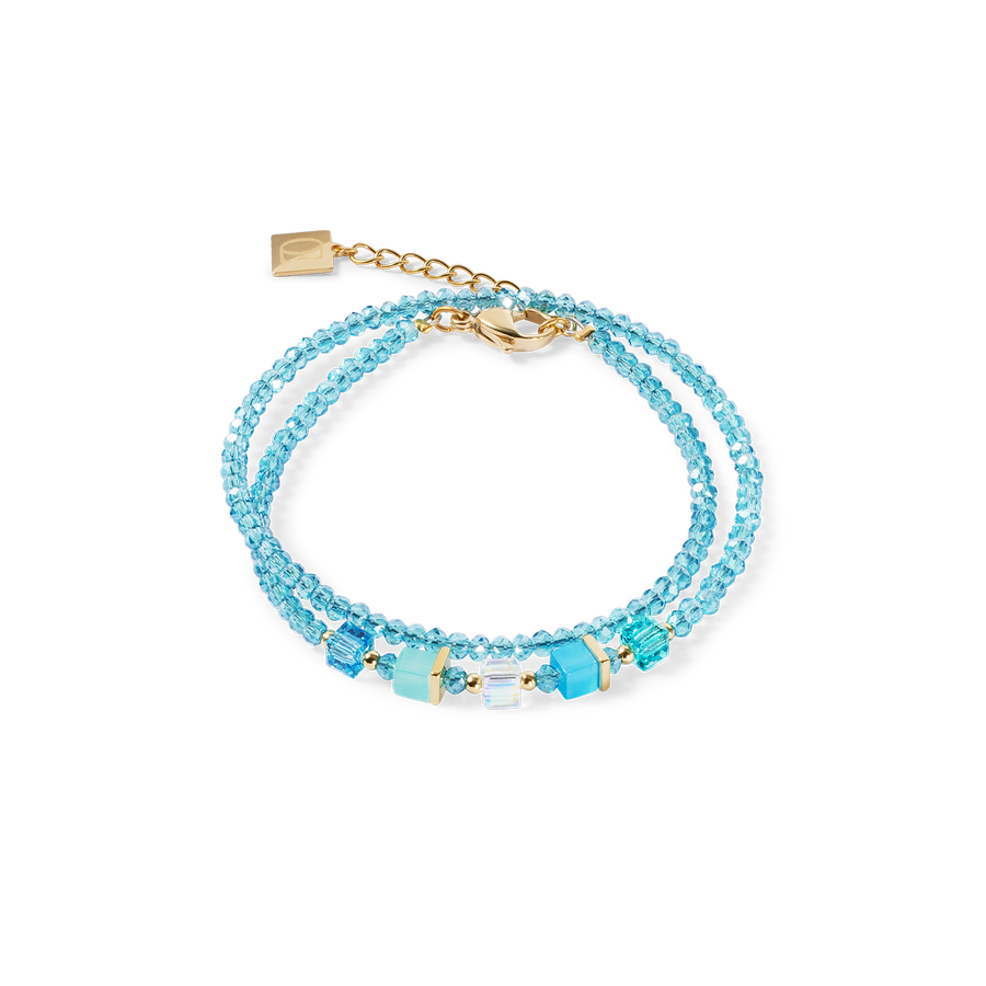 Joyful Colours Update Bracelet or-turquoise