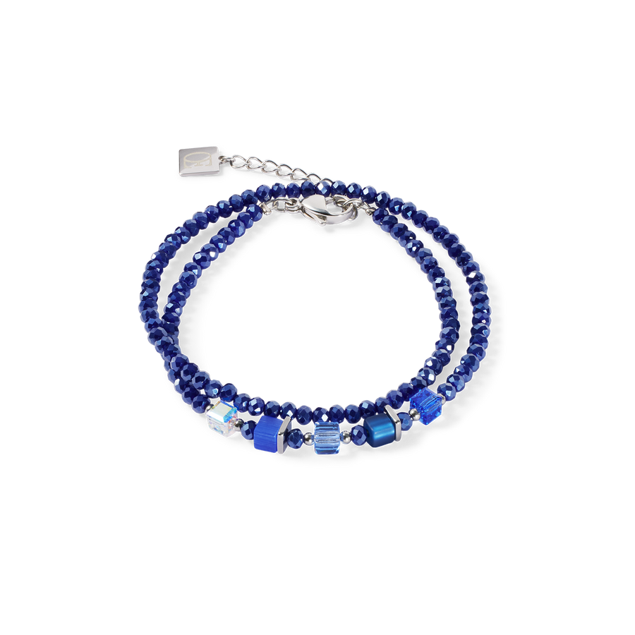 Joyful Colours Update Bracelet argent-bleu