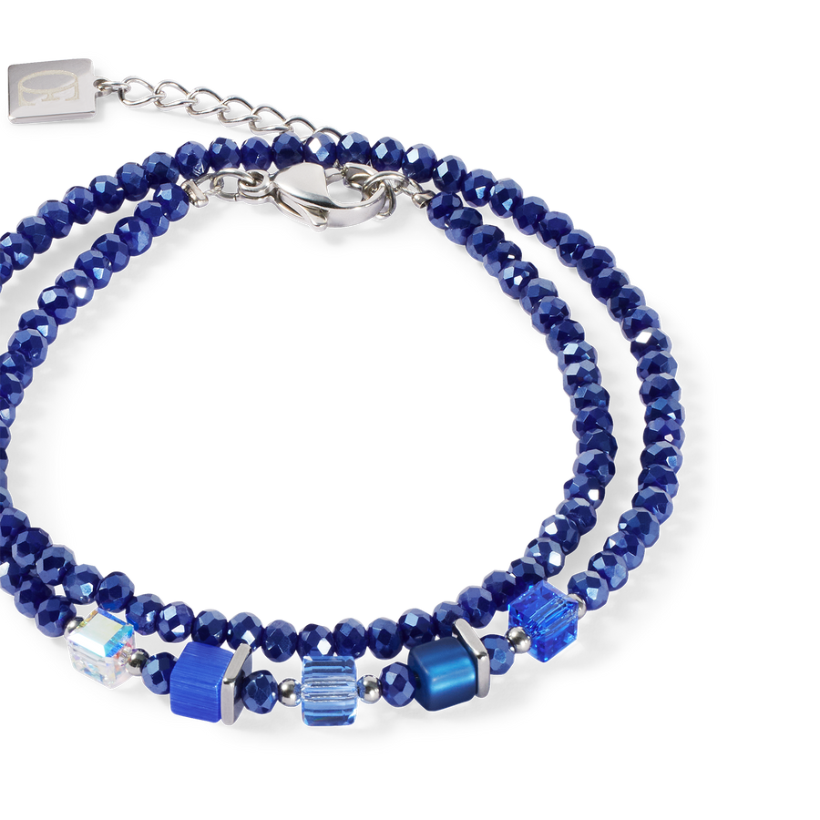 Joyful Colours Update Bracelet argent-bleu