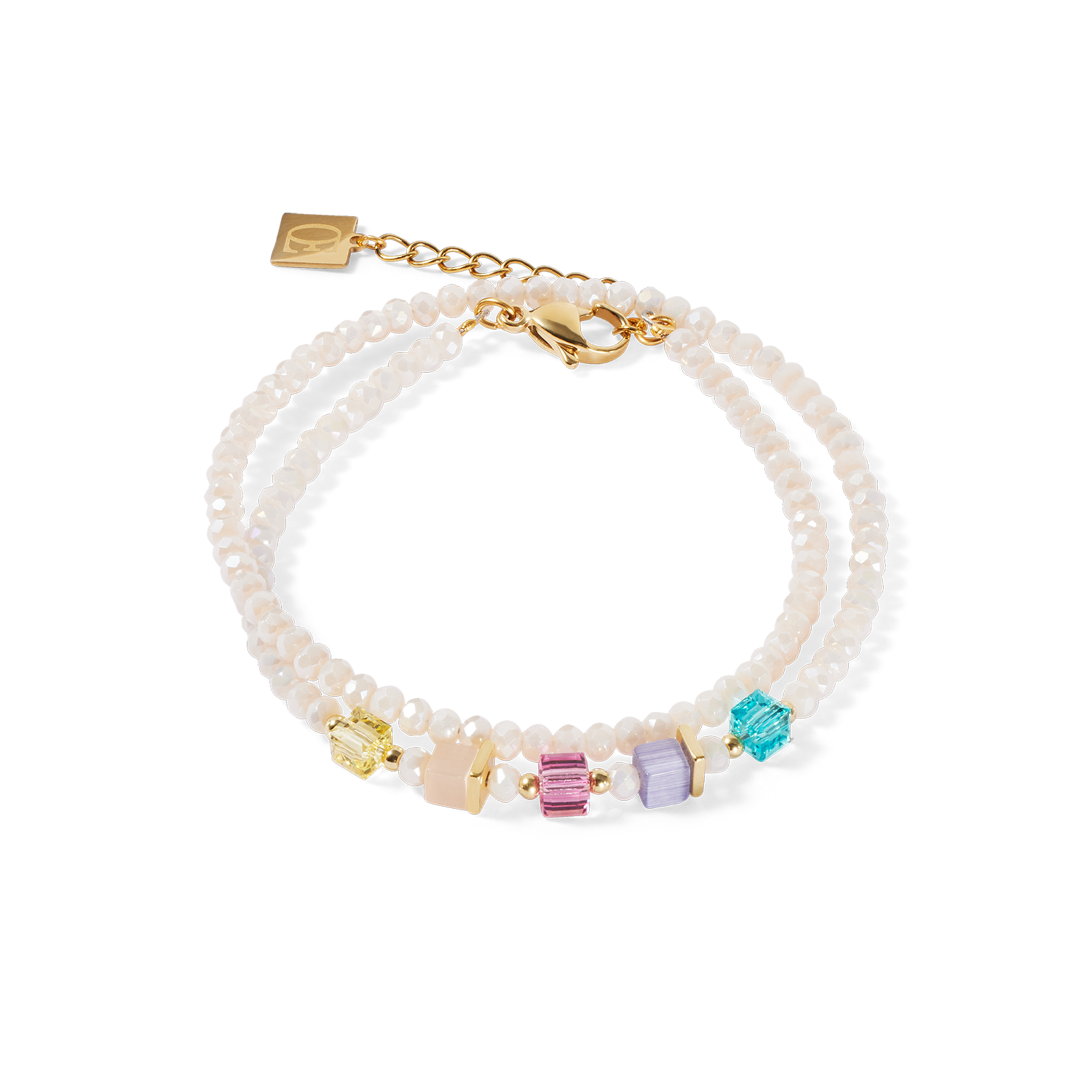 Joyful Colours Update Bracelet or-multicolore