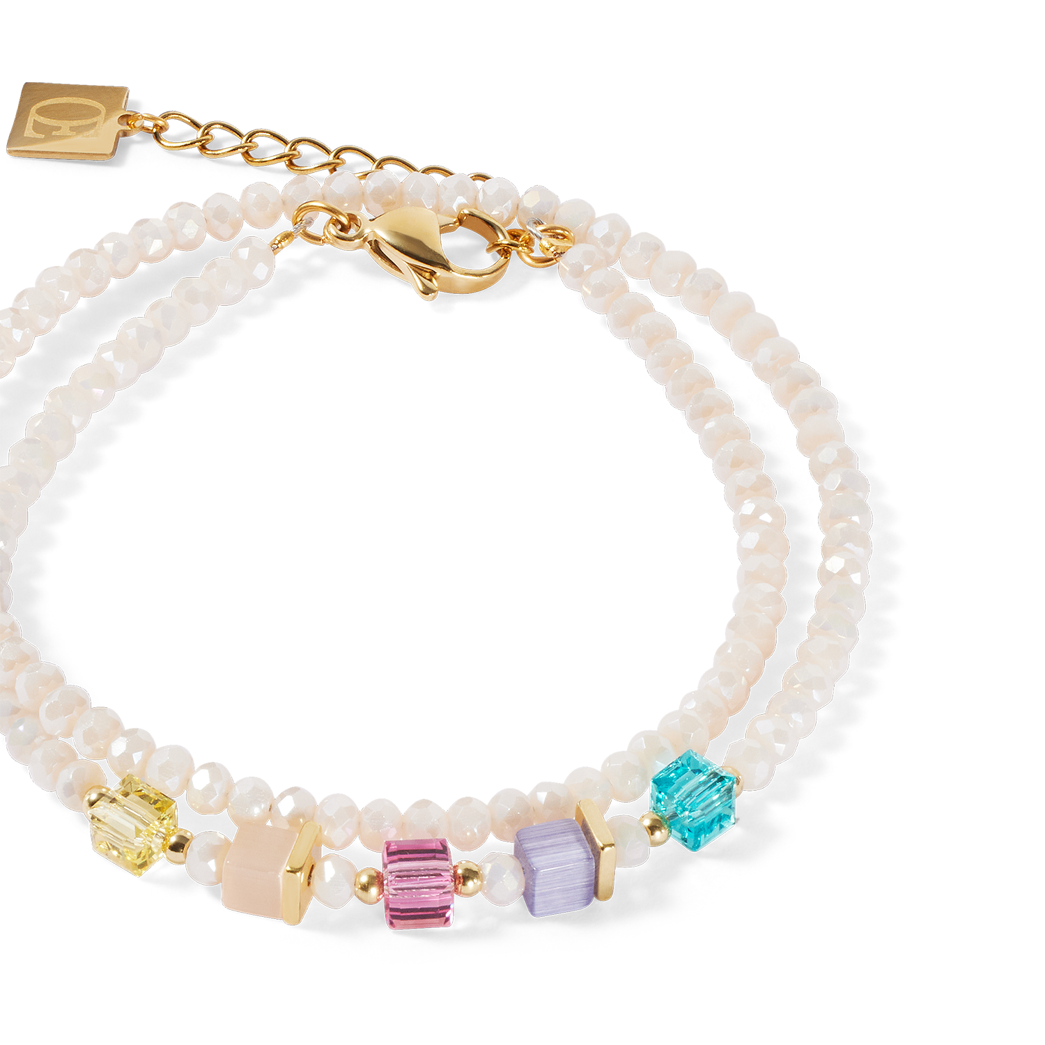Joyful Colours Update Bracelet or-multicolore