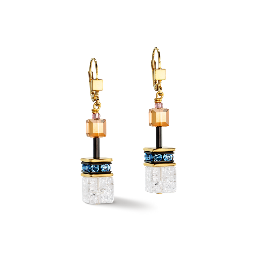 Boucles d'oreilles GeoCUBE® Iconic Statement Precious multicolore