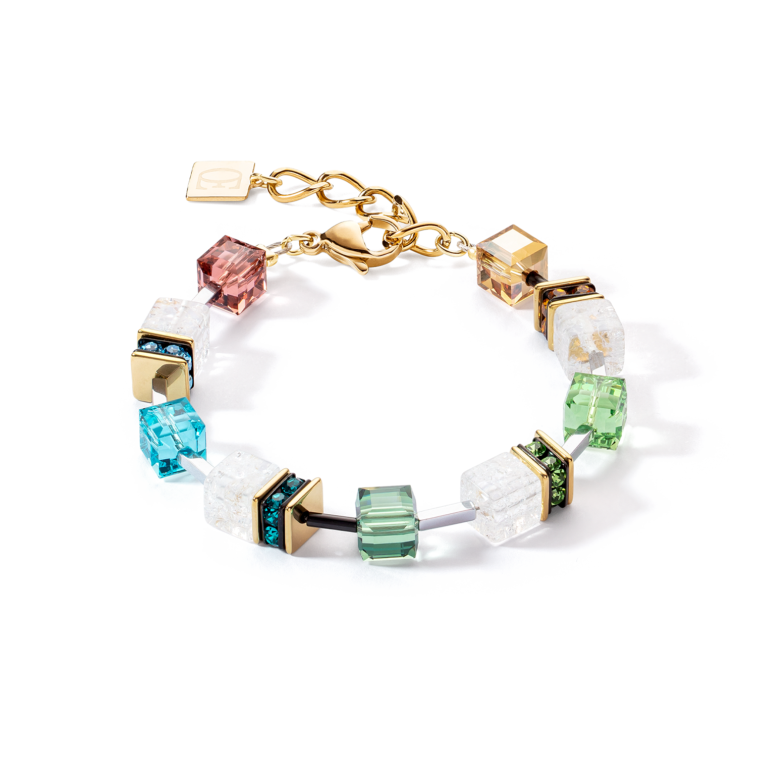 Bracelet GeoCUBE® Iconic Statement Precious multicolore