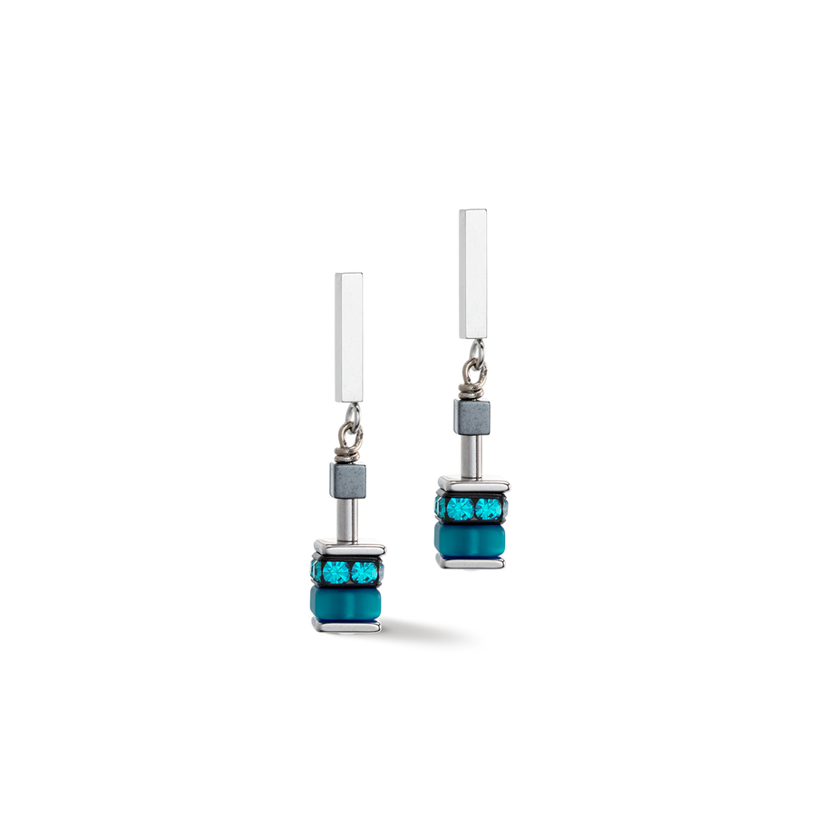 Boucles d'oreille Sparkling Classic Update bleu