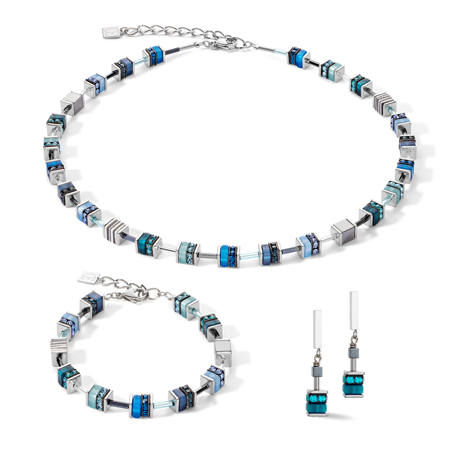 Boucles d'oreille Sparkling Classic Update bleu