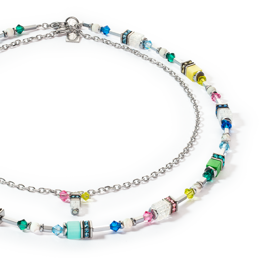 Collier Summer Dream multicolore pastel