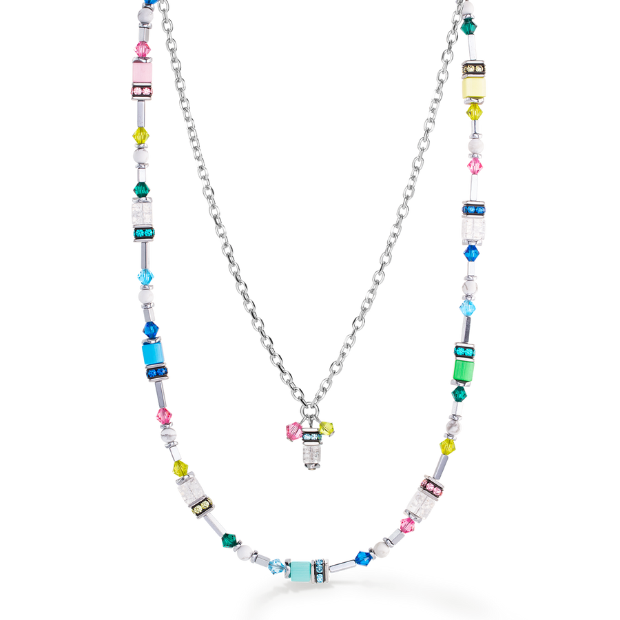 Collier Summer Dream multicolore pastel