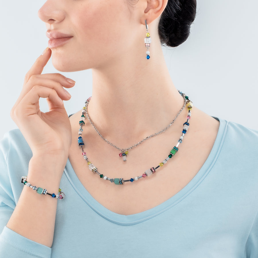 Collier Summer Dream multicolore pastel