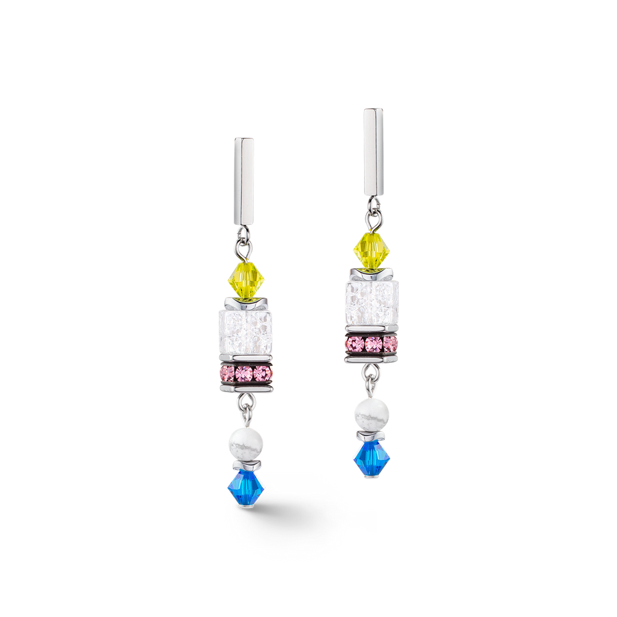 Boucles d'oreilles Summer Dream multicolore pastel