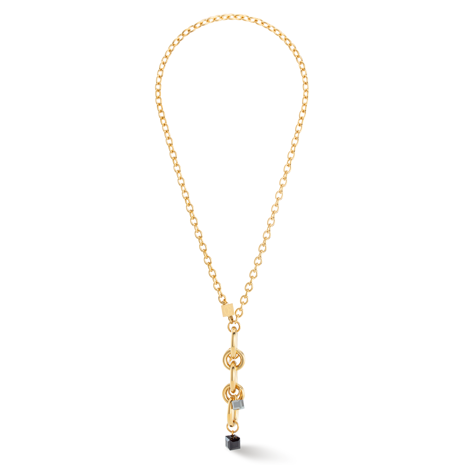 Collier Chunky Chain or-noir