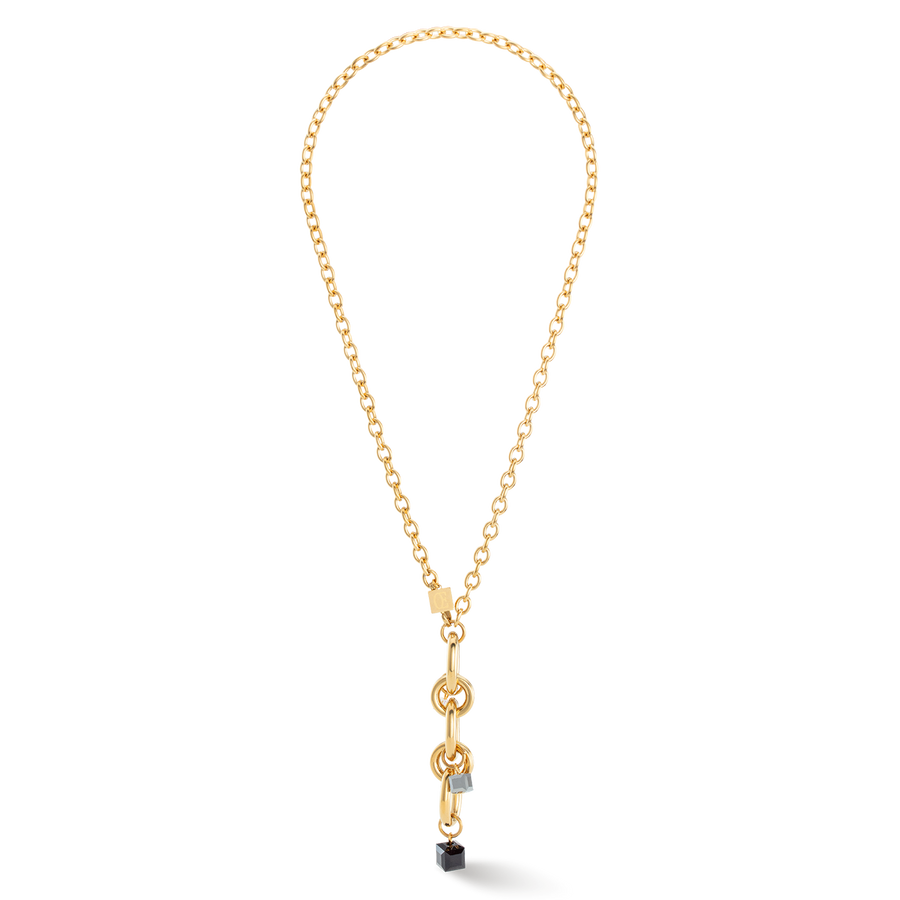 Collier Chunky Chain or-noir