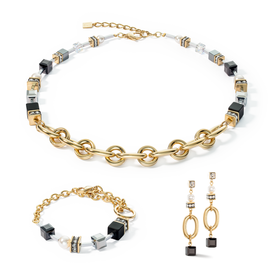 Collier Mysterious Mix or-noir