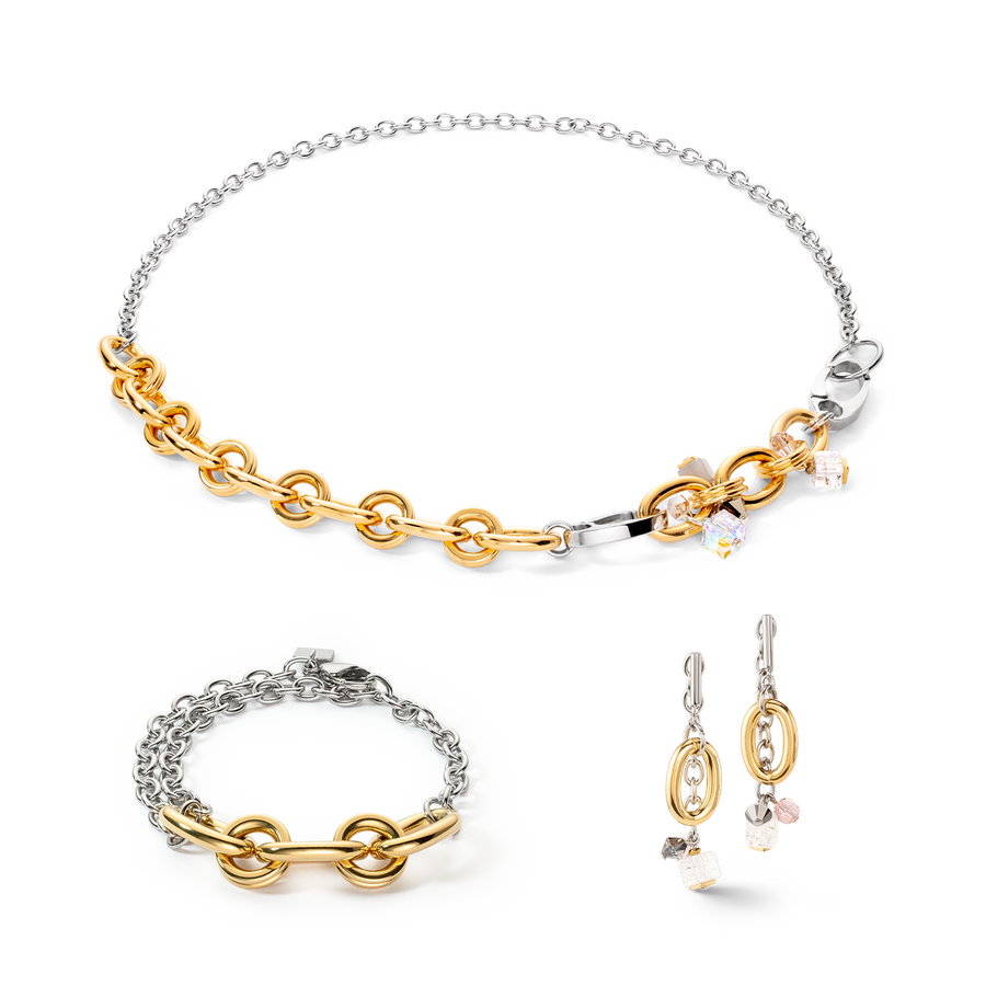 Collier Neptunes Treasure bicolore