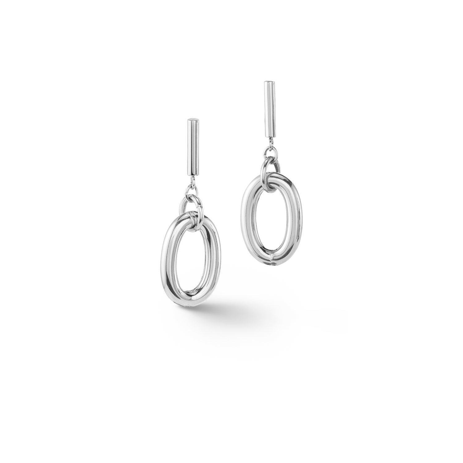 Boucles d'oreilles Neptunes Treasure argent bleu
