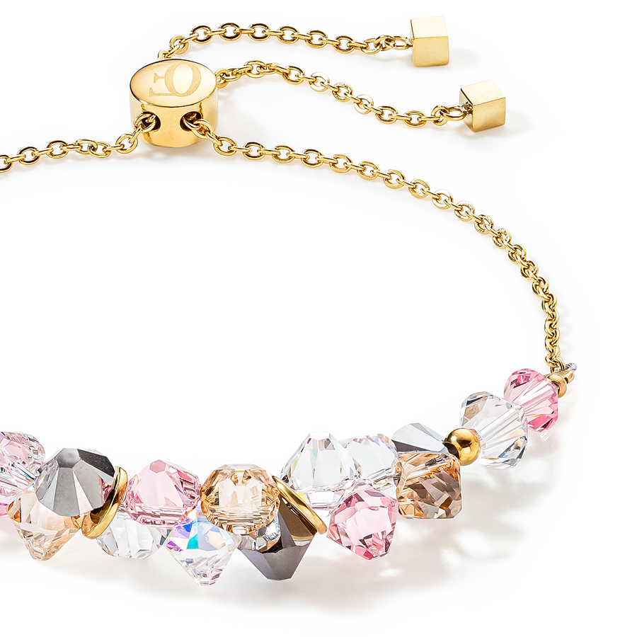 Bracelet Dancing Crystals or rose clair
