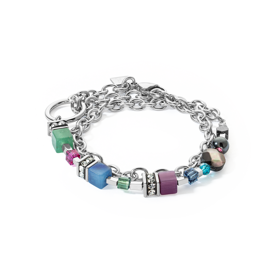 Bracelet GeoCUBE® Fusion Multicolore Gemstone