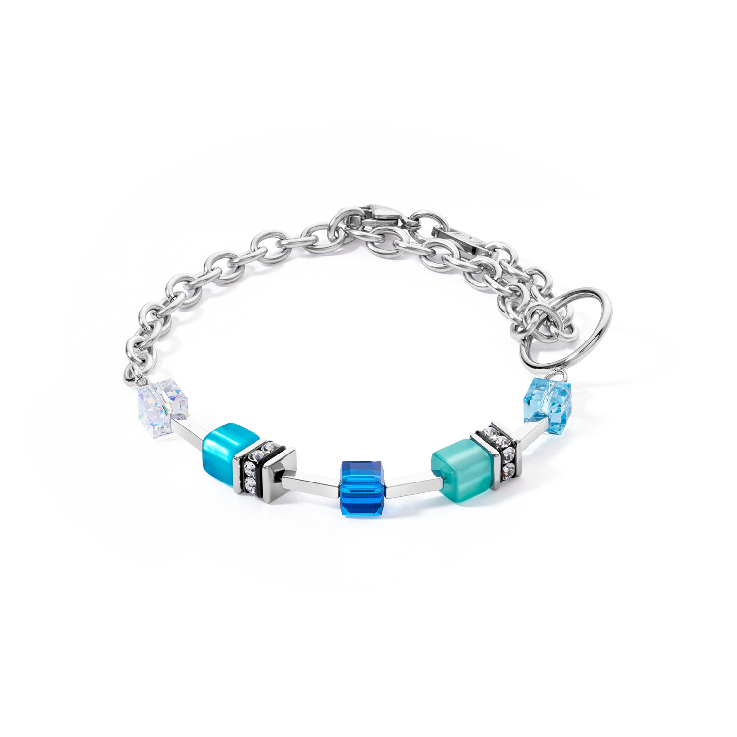 Bracelet GeoCUBE® Iconic Layer Chain Ocean Vibes